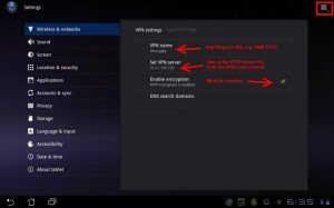 come configurare una vpn su android