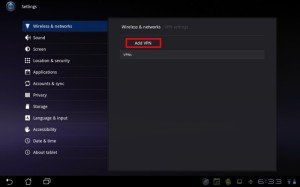 come configurare una vpn su android